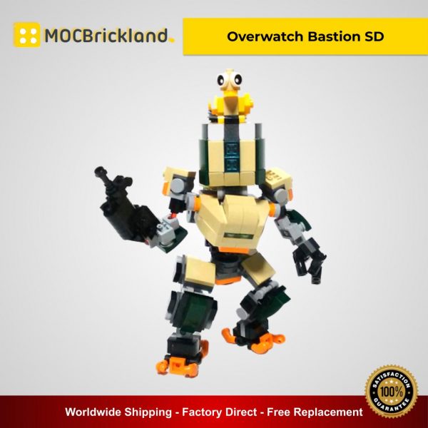 Overwatch Bastion SD MOC 19381 Super Hero Designed By Frenchybricks With 299 Pieces
