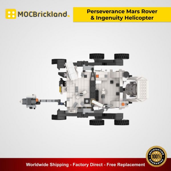 Perseverance Mars Rover and Ingenuity Helicopter - NASA MOC 48997 Creator Designed By YCBricks