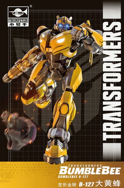 Transformers Movie Cybertron B-127 Bumblebee TRUMPETER 08117 Movie