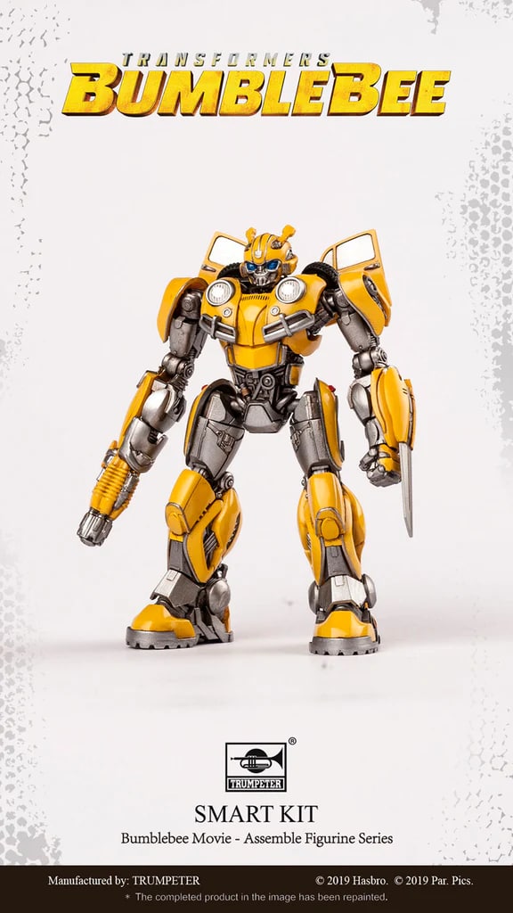 Transformers Yellow Autobot Bumblebee TRUMPETER 08100 Movie With 60+ Pieces