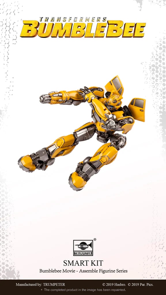 Transformers Yellow Autobot Bumblebee TRUMPETER 08100 Movie With 60+ Pieces