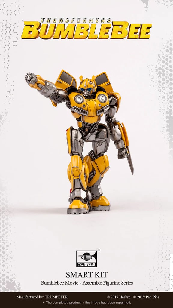 Transformers Yellow Autobot Bumblebee TRUMPETER 08100 Movie With 60+ Pieces