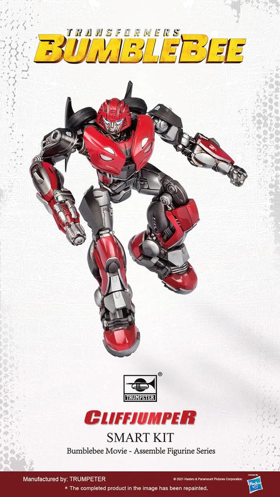 Transformers Bumblebee Autobot Cliffjumper In Red TRUMPETER 08118 Movie With 60+ Pieces