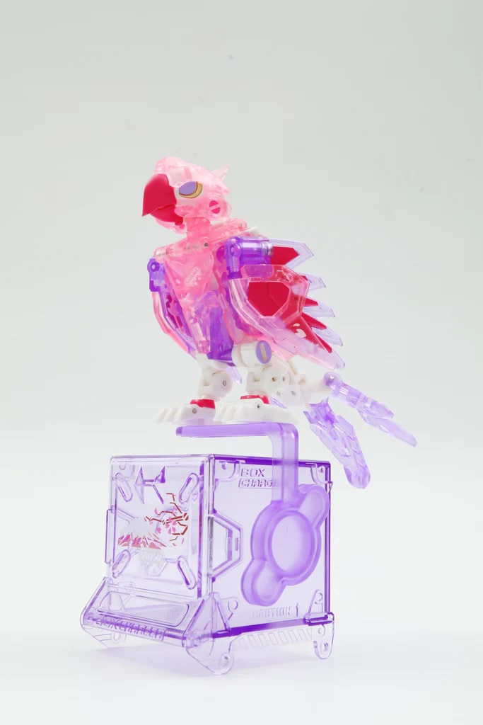 Beast Pink Parrots Blossom 52TOYS BB-10BL Creator