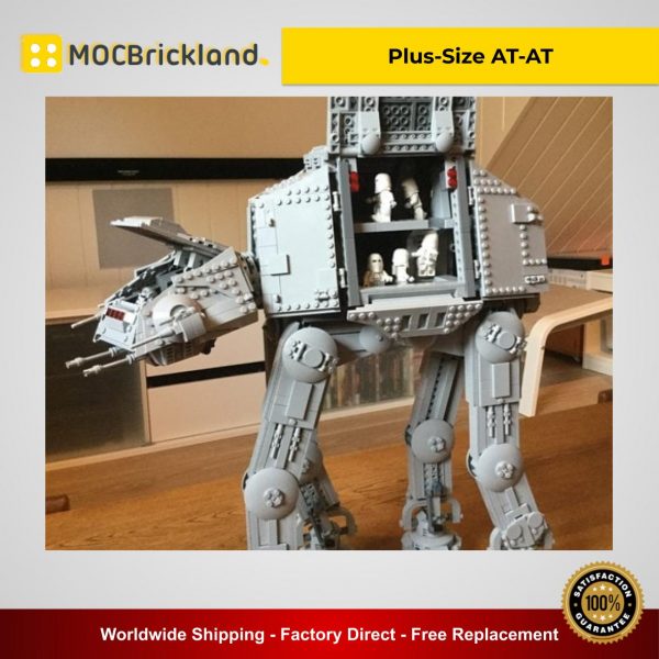 Plus-Size AT-AT MOC 6006 Star Wars Designed By Raskolnikov With 2499 Pieces