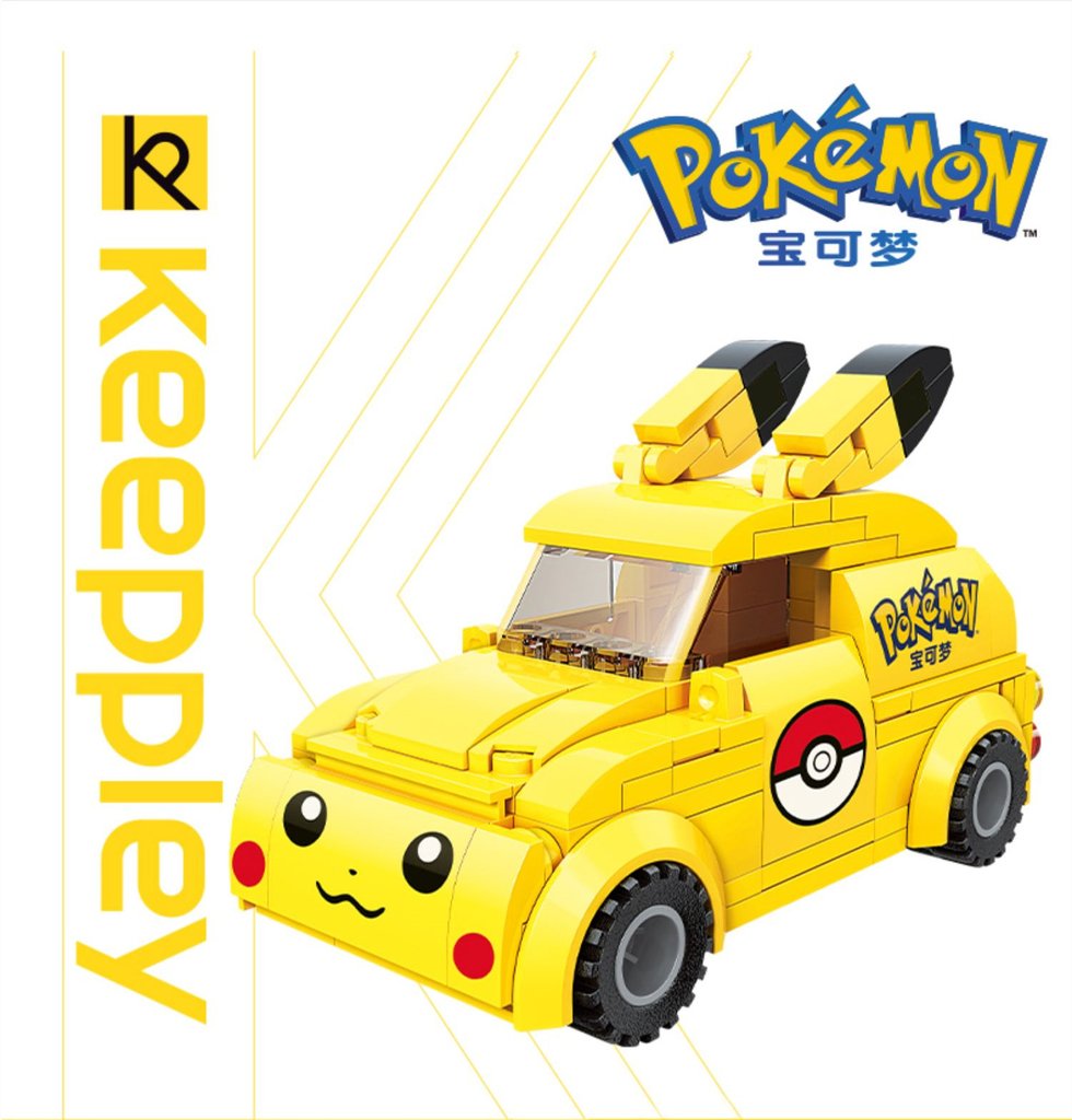 Technician qman k20205-k20206 pokémon pikachu car