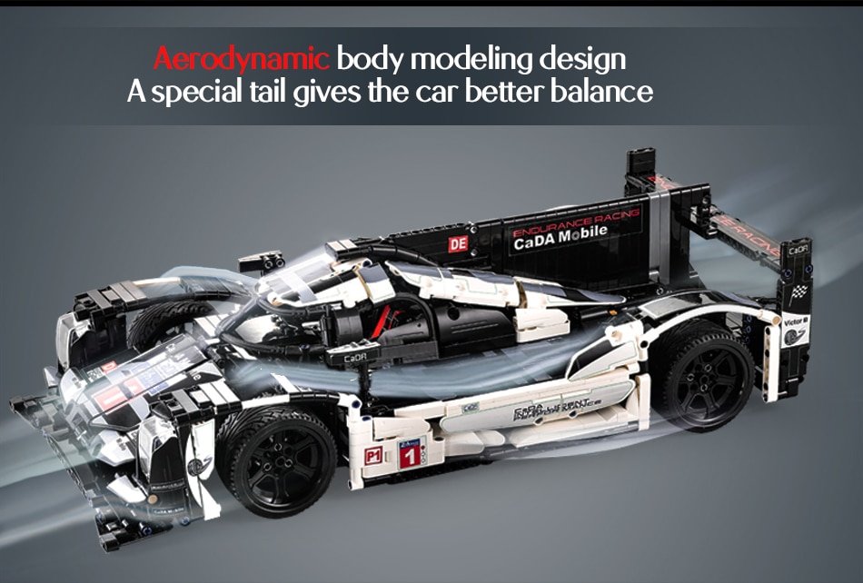 CADA C61016 Porsche 919 Hybrid Sports-Car