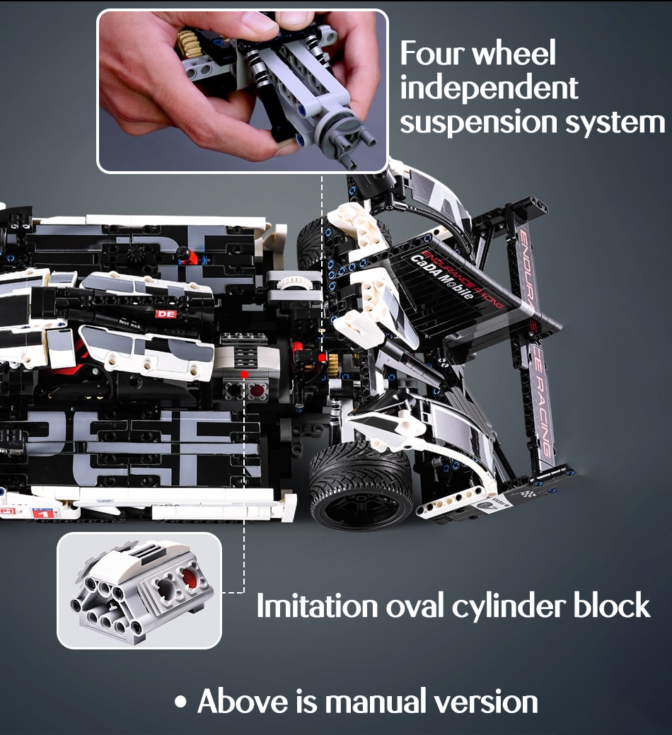 CADA C61016 Porsche 919 Hybrid Sports-Car