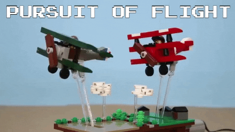 Pursuit Of Flight MOC 35702 Creator Designed By JKBrickworks With 367 Pieces