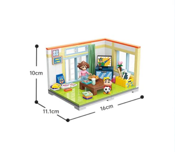 Qman K20606 Crayon Shin-Chan's Living Room