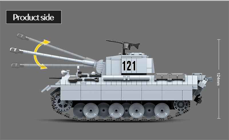 QUANGUAN 100064 Panther Tank 121