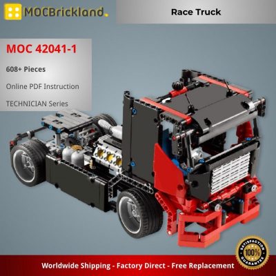 MOCBRICKLAND MOC 42041-1 Race Truck