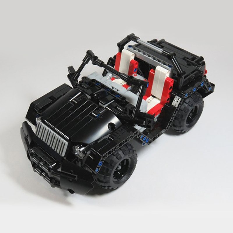 MOCBRICKLAND MOC-3879 RC Mini Jeep