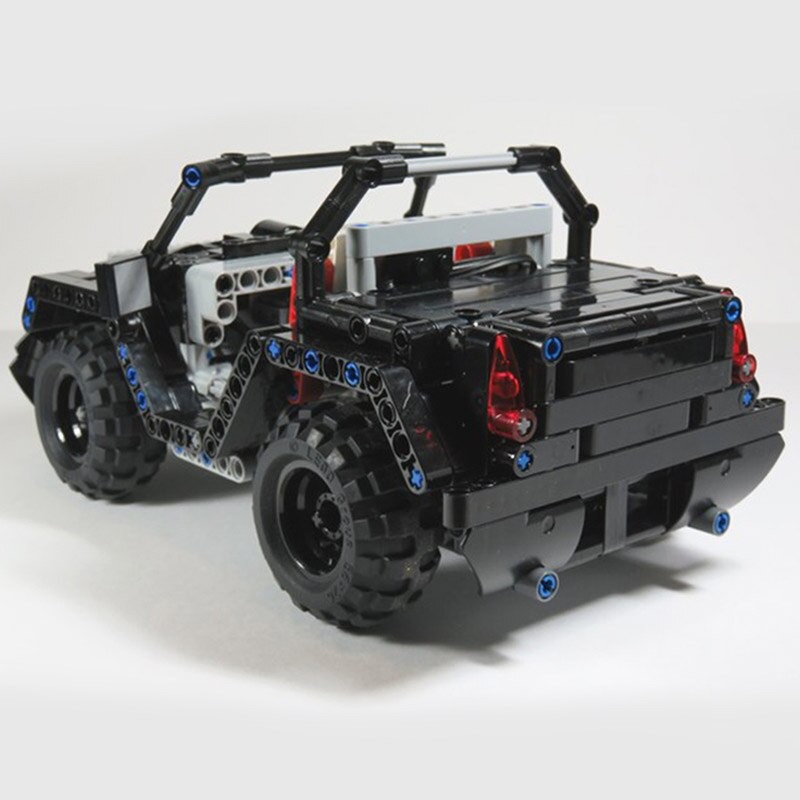 MOCBRICKLAND MOC-3879 RC Mini Jeep