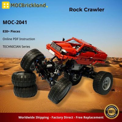 MOCBRICKLAND MOC-2041 Rock Crawler
