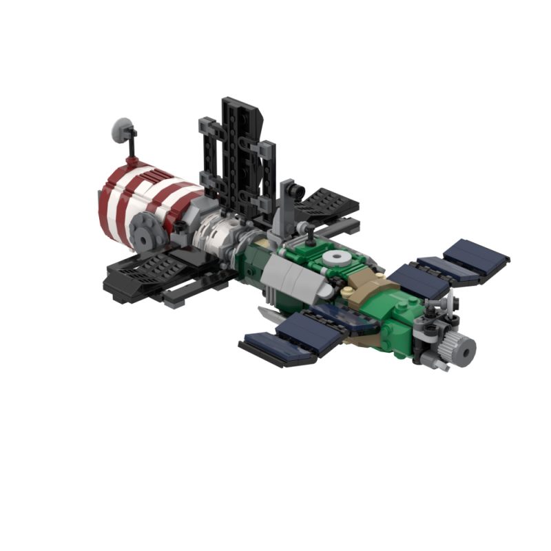 MOCBRICKLAND MOC-74674 Salyut 7 w/ Kosmos 1686