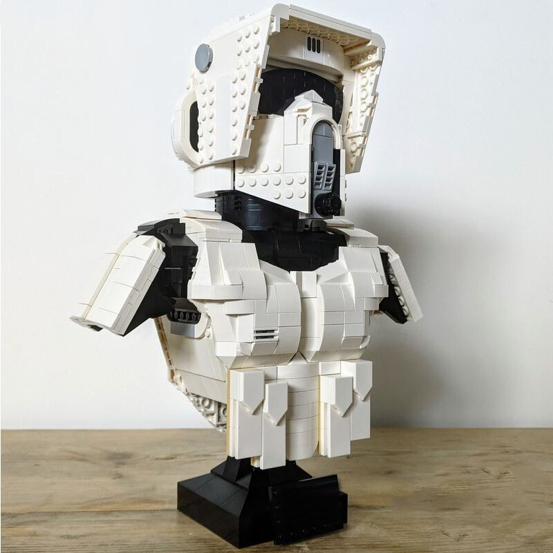 MOCBRICKLAND MOC-82906 Scout Trooper Bust