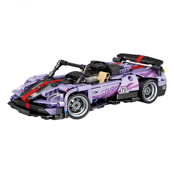 SEMBO 701908 Remote Control Purple Fengshen Sports Car