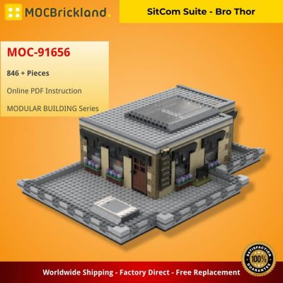 MOCBRICKLAND MOC-91656 SitCom Suite - Bro Thor