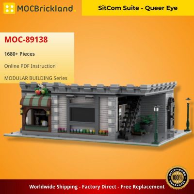 MOCBRICKLAND MOC-89138 SitCom Suite - Queer Eye