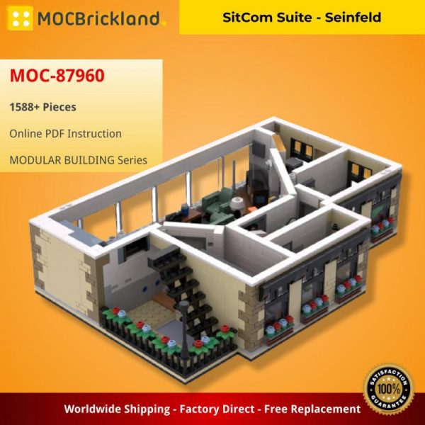 MOCBRICKLAND MOC-87960 SitCom Suite - Seinfeld