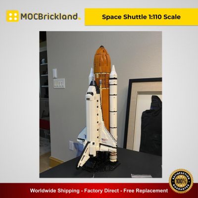 Space Shuttle 1:110 Scale MOC 46228 Creator Designed By KingsKnight With 2122 Pieces