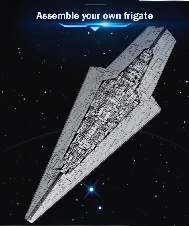 Star wars 18k k109 star warship explore the universe put together