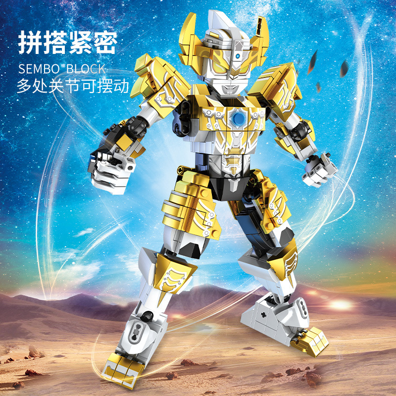 Super Heroes SEMBO 108654 Space Hero Ultraman: Taiga Ultraman Yu God Form