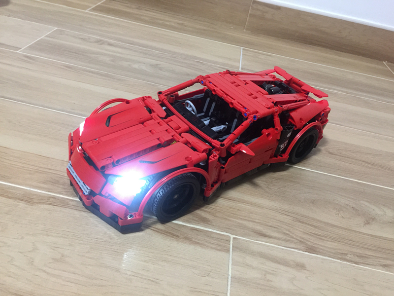 Supercar MOC 2160 Technic Designed By Madoca1977 Produced By MOC BRICK LAND
