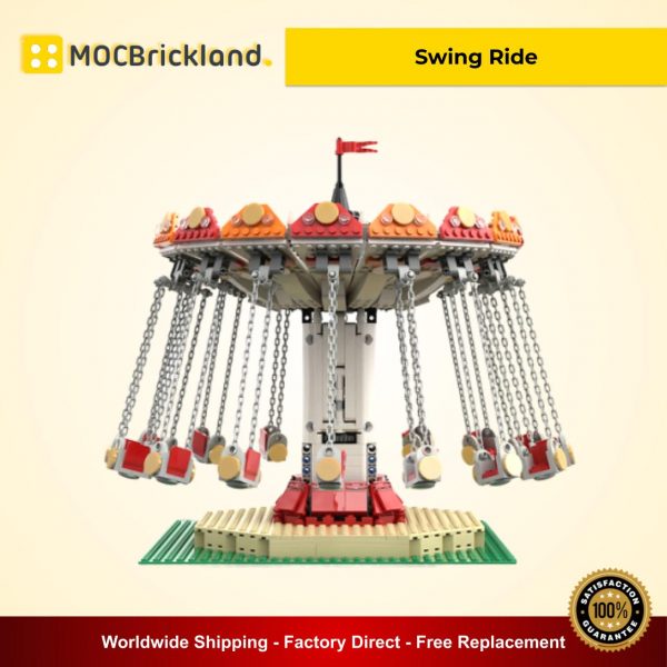 Swing Ride MOC 36035 Creator Designed By Tkel86 With 1040 Pieces