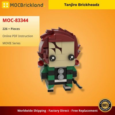 MOCBRICKLAND MOC-83344 Tanjiro Brickheadz