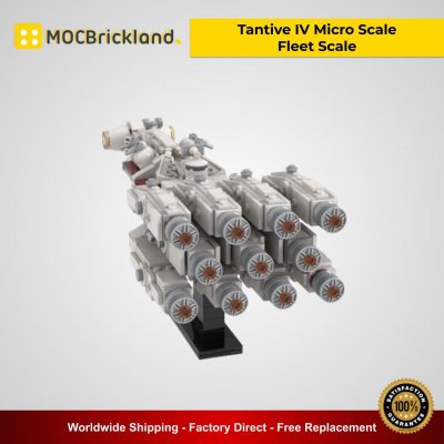 Tantive IV Micro Scale Fleet Scale MOC 36695 Star Wars Designed By 2bricksofficial With 675 Pieces