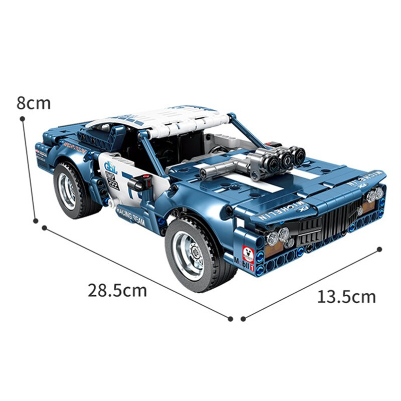 Technic KY1030 American Muscle Car Pull Back