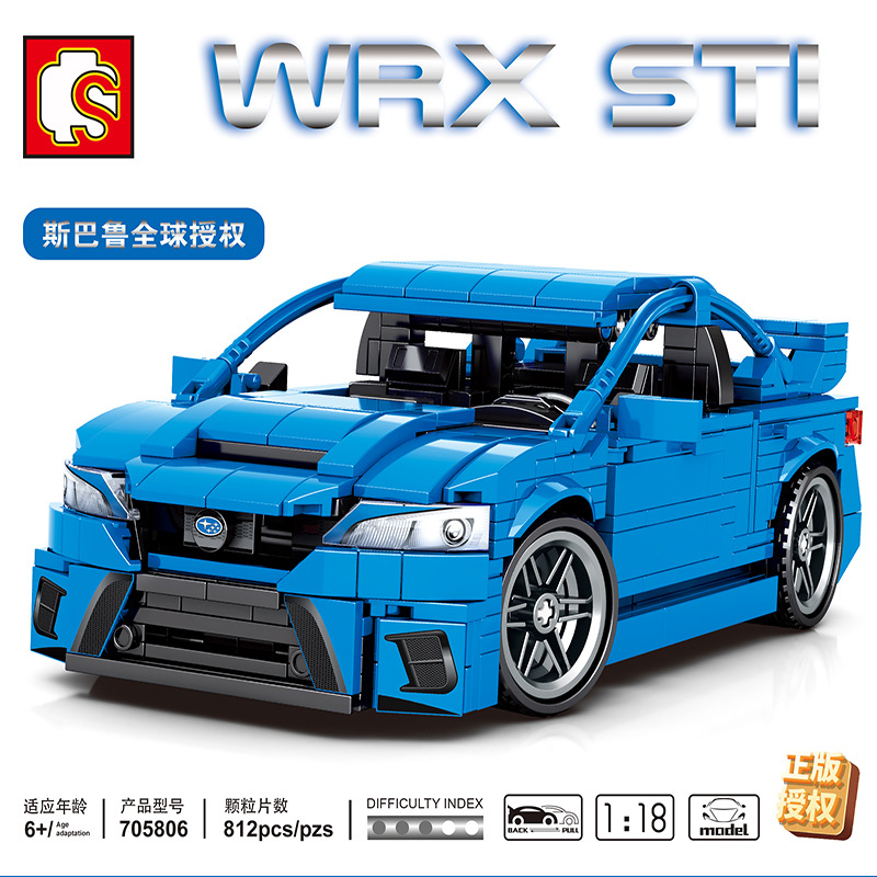 Technic SEMBO 705806 Subaru WRX STI 1:18