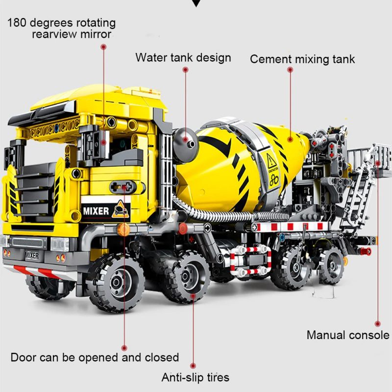 TECHNICIAN SEMBO 703941 Cement Mixer Construction Truck