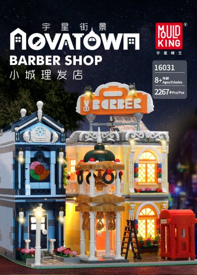 MOULD KING 16031 The Barber Shop In Town