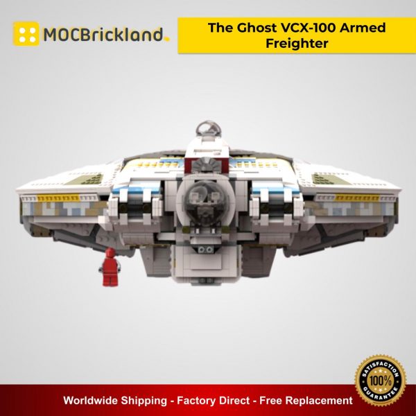 The Ghost VCX-100 Armed Freighter MOC 37032 Star Wars Designed By ClyeChestnut