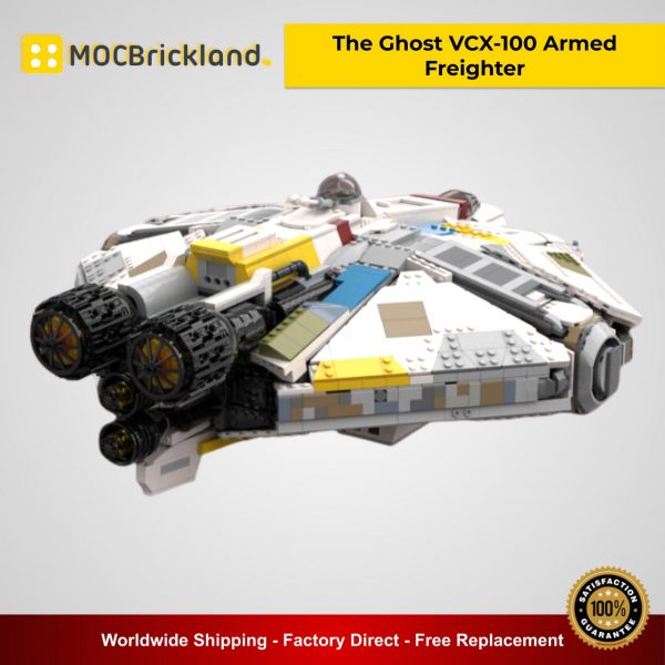 The Ghost VCX-100 Armed Freighter MOC 37032 Star Wars Designed By ClyeChestnut