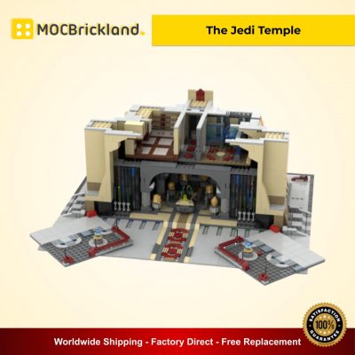 The Jedi Temple MOC 40522 Star Wars Designed By ZeRadman With 3421 Pieces