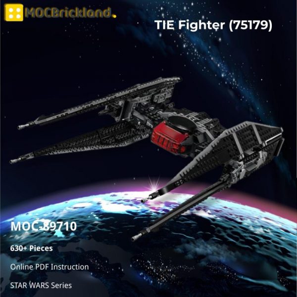MOCBRICKLAND MOC-89710 TIE Fighter (75179)