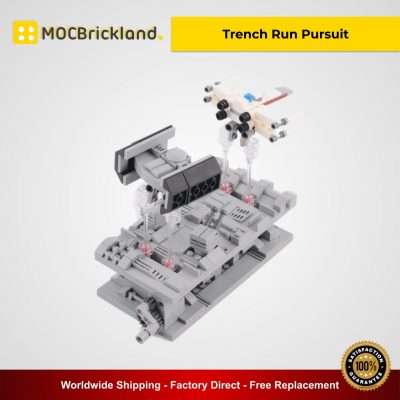 Trench Run Pursuit MOC 38337 Star Wars Designed By JKBrickworks With 469 Pieces