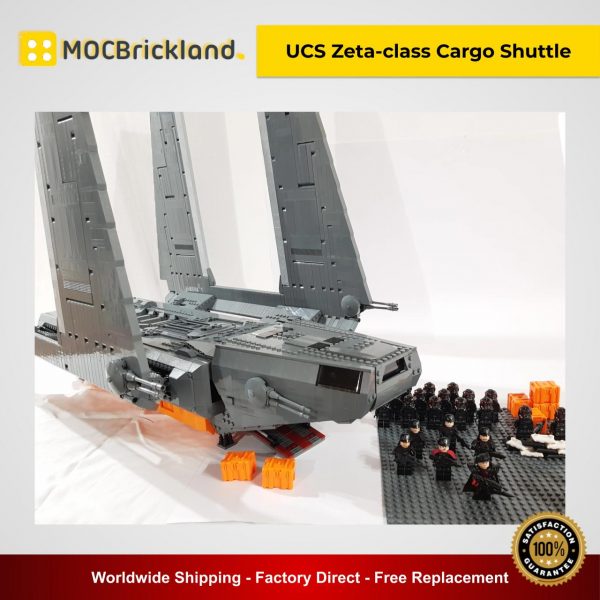 UCS Zeta-class Cargo Shuttle MOC 8143 Star Wars Designed By RenegadeClone With 4450 Pieces