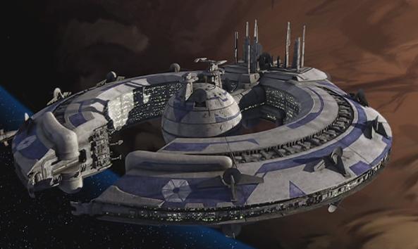 Star Wars MOC-42518 Lucrehulk-Class Battleship (Droid Control Ship) By Woxtrot MOCBRICKLAND
