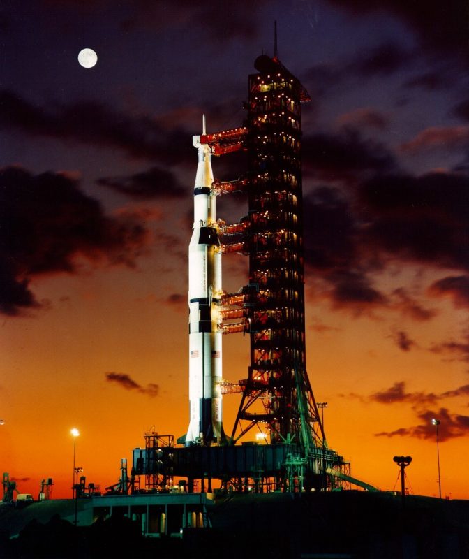 MOC 178913 NASA Saturn-V Launch Umbilical Tower
