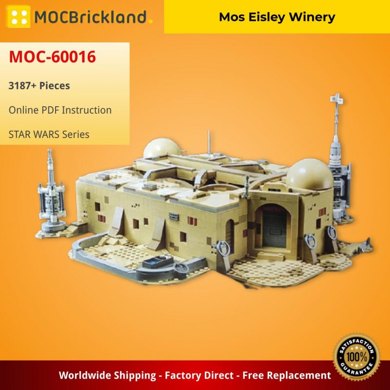 STAR WARS MOC-60016 Mos Eisley Winery MOCBRICKLAND