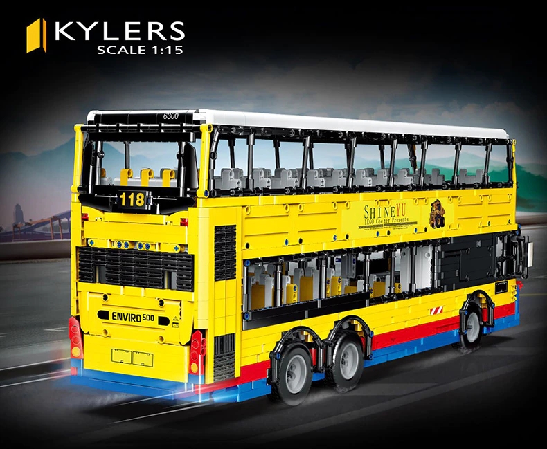 HAPPY BUILD YC-QC015 Urban Double Decker Bus