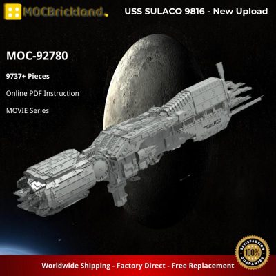 MOCBRICKLAND MOC-92780 USS SULACO 9816 - New Upload