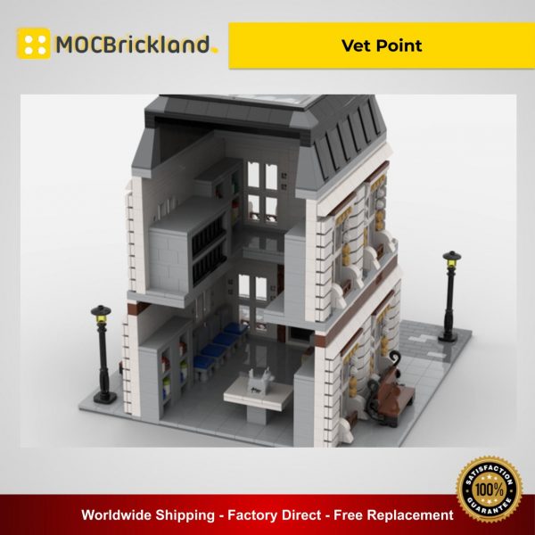 Vet Point MOC 39730 Modular Building Designed By Gabizon With 2531 Pieces