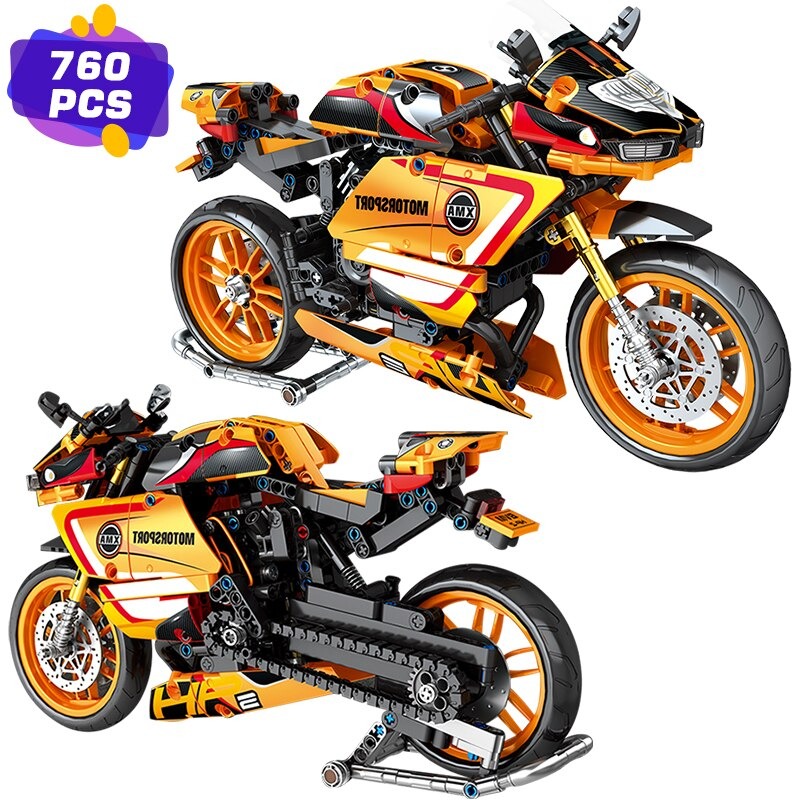 MOCBRICKLAND MOC-89702 XMA Motor League Motorcycle