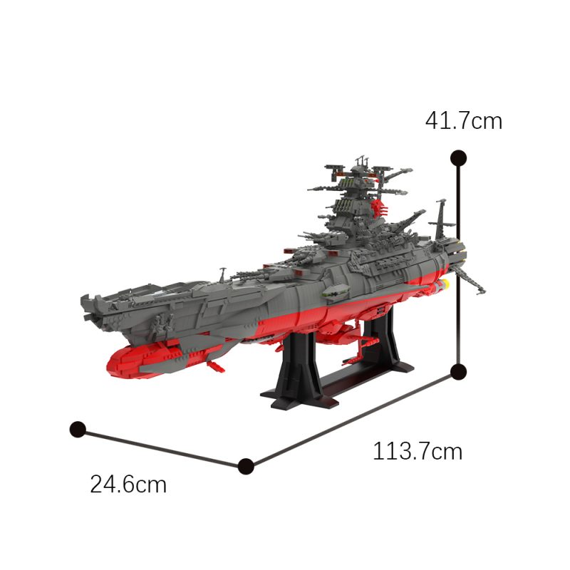 MOCBRICKLAND MOC-91416 Yamato Space Battleship UCS